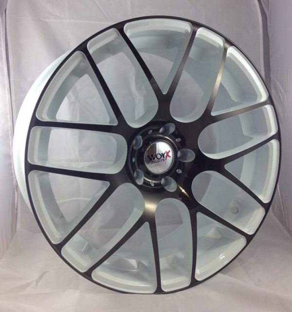 20" Worx DTM Style White and Anodised Black alloy wheels