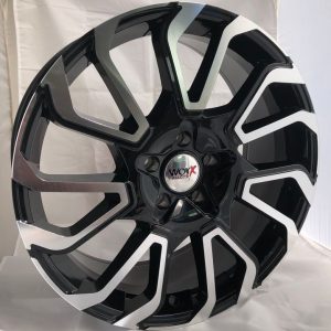 20" Worx Twist Style Black and Polished alloy wheels