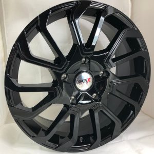 20" Worx Twist Style Black alloy wheels