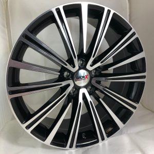 20" Worx Spectre Style Black and Polished alloy wheels