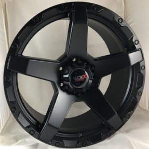 20" Worx Onyx Style Matt Black alloy wheels