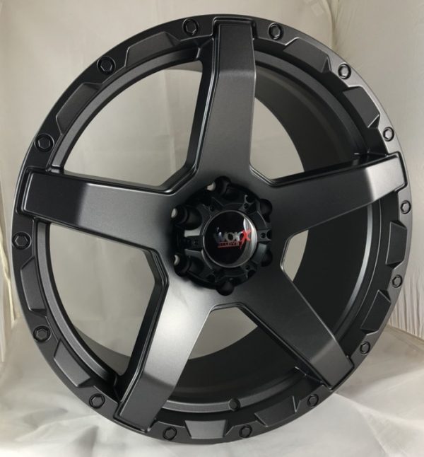20" Worx Onyx Style Matt Gunmetal alloy wheels