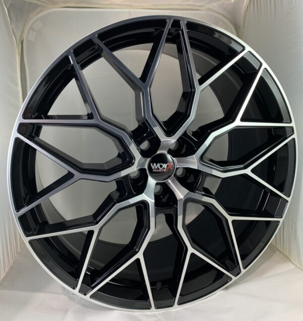 23" Worx WVR Style Black and Polished alloy wheels