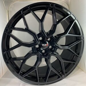 23" Worx WVR Style Gloss Black alloy wheels