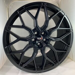23" Worx WVR Style Matt Black alloy wheels