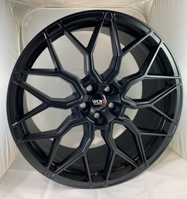 23" Worx WVR Style Matt Black alloy wheels
