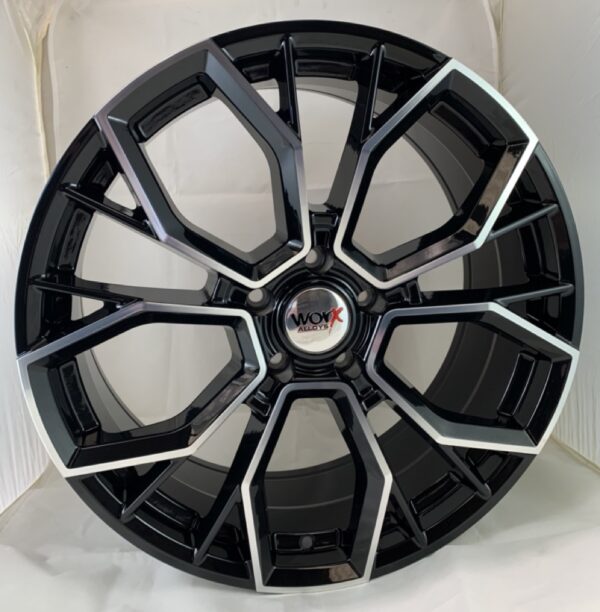 18" Worx Paradox Style Black and Polished alloy wheels