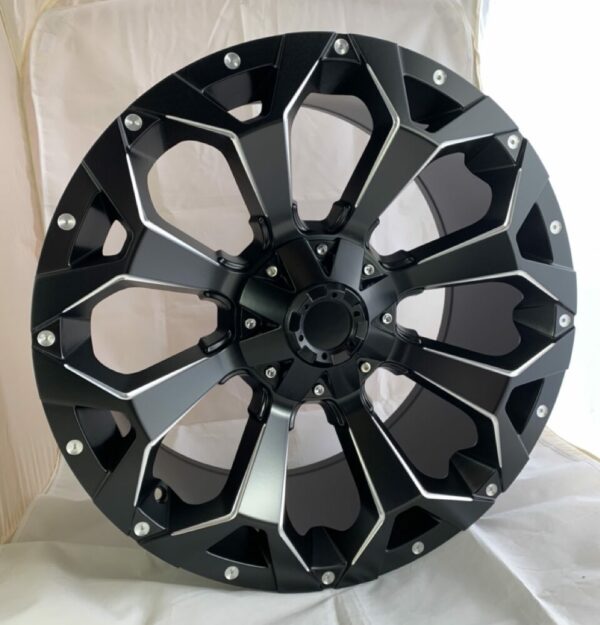 20" Worx Banshee Style Matt Black alloy wheels