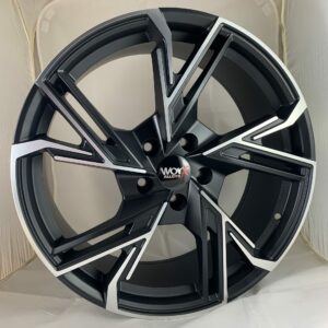 20" Worx Valkyrie Style Black and Polished alloy wheels