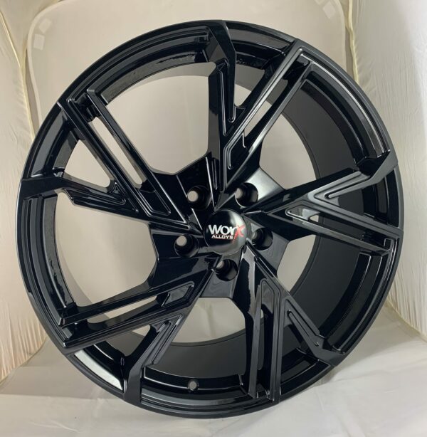 20" Worx Valkyrie Style Black alloy wheels