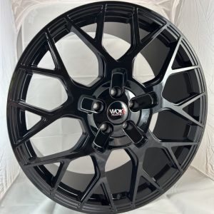22" Worx Enigma Style Black alloy wheels