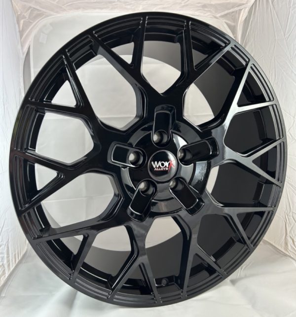 22" Worx Enigma Style Black alloy wheels