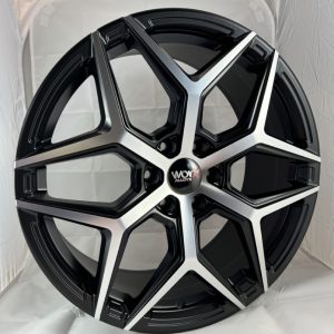 20" Worx Titan Style Matt Black and Polished alloy wheels