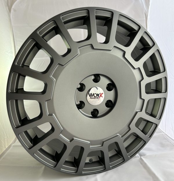 20" Worx MS-2 Style Matt Gunmetal alloy wheels