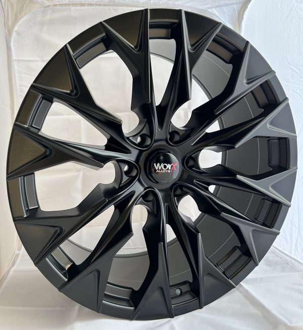 22" Worx Paladin Style Matt Black alloy wheels
